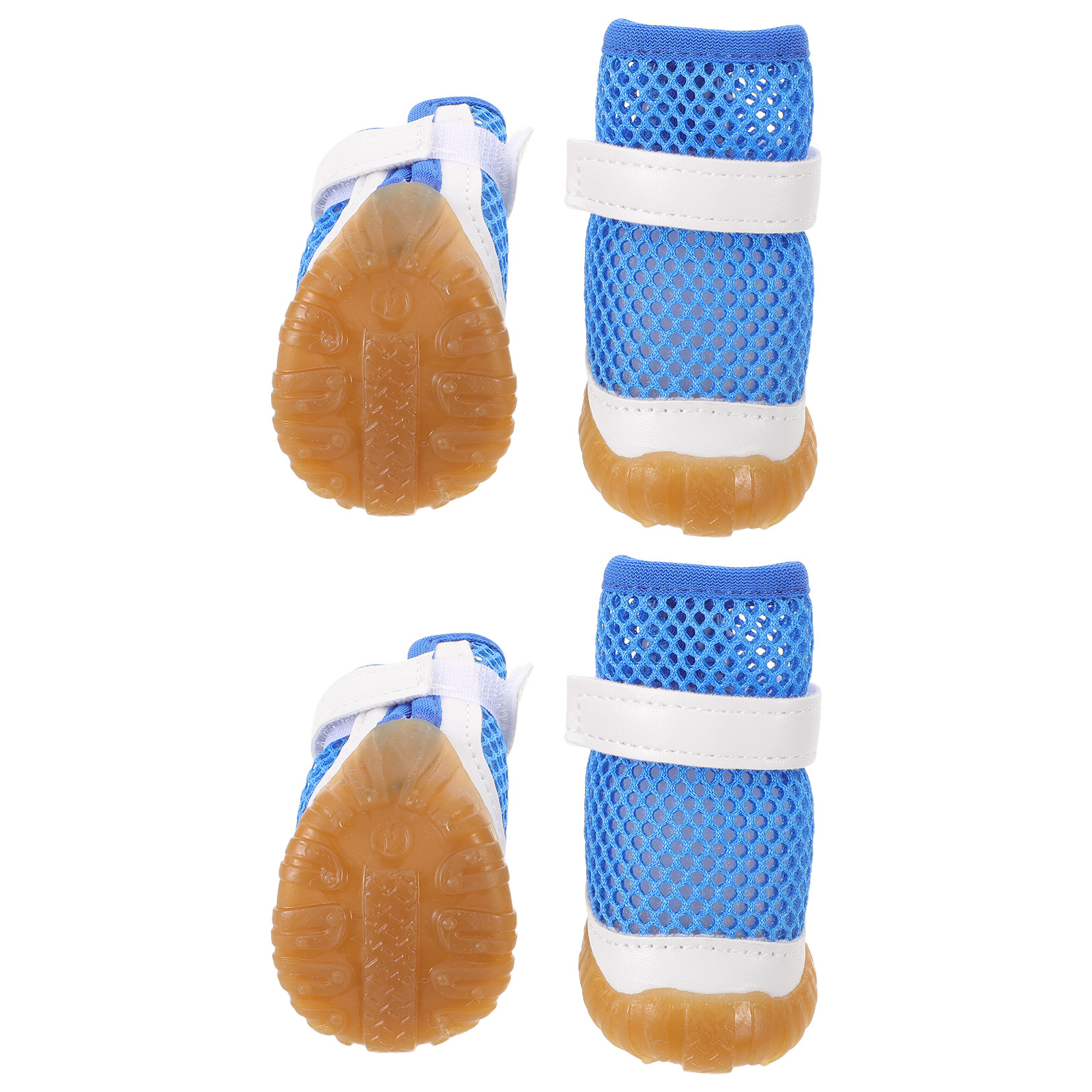Dog Booties Paw Protector - 4Pcs Breathable Mesh Dog Shoes Small
