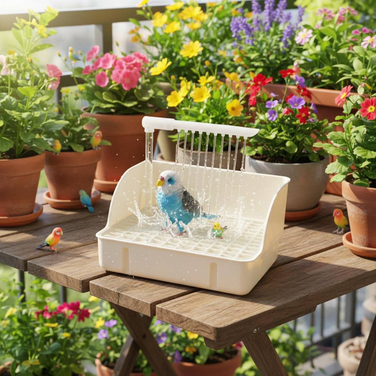 Pet Supplies Us - Automatic Avian Shower Easy to Clean