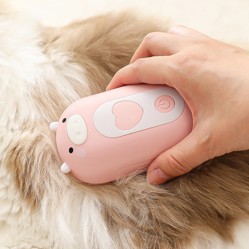 Mini spray pet comb, one-click - đánh giá và giá Pet Hair Remover Brush