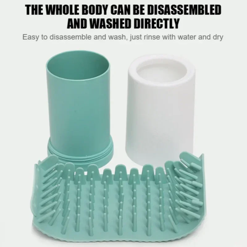 Automatic Pet Foot Washer Cup  - đánh giá và giá Dog Paw Cleaner