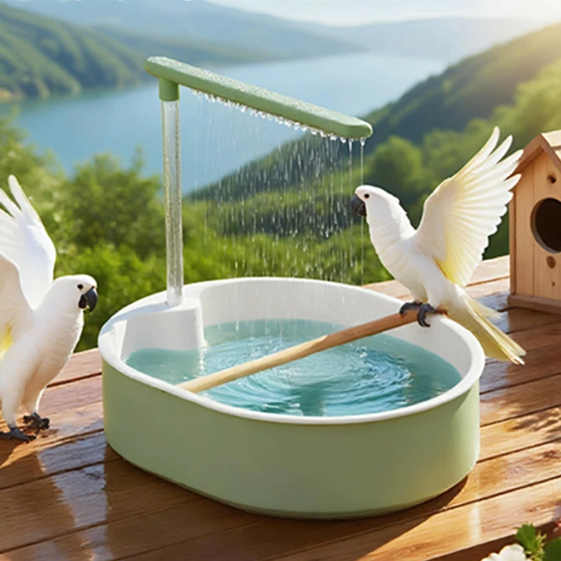 Parrot Automatic Bird Bath Tub - đánh giá và giá Pet Supplies Plus
