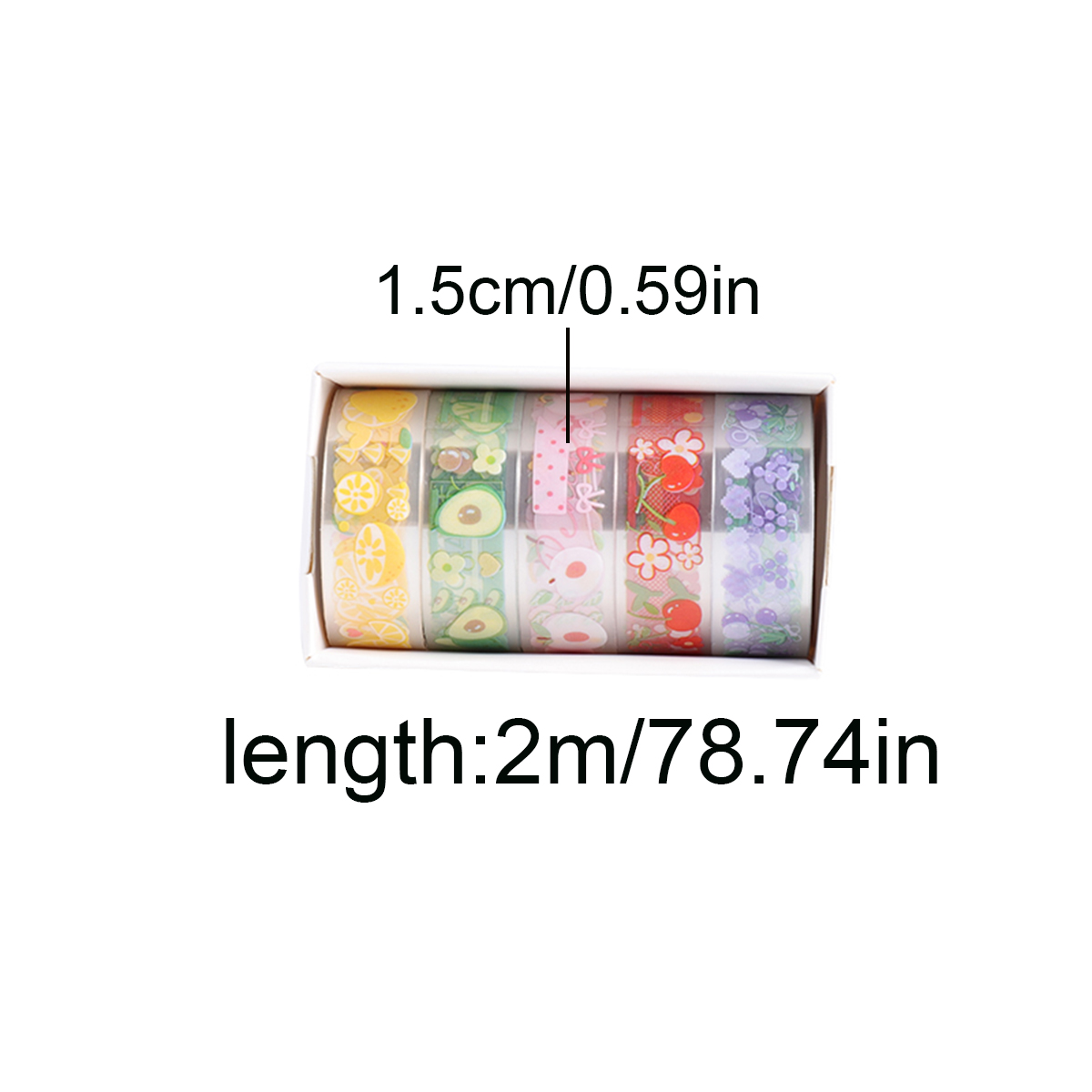 5 Rolls Clear PET Washi Tape S - đánh giá và giá Pet Supplies Us