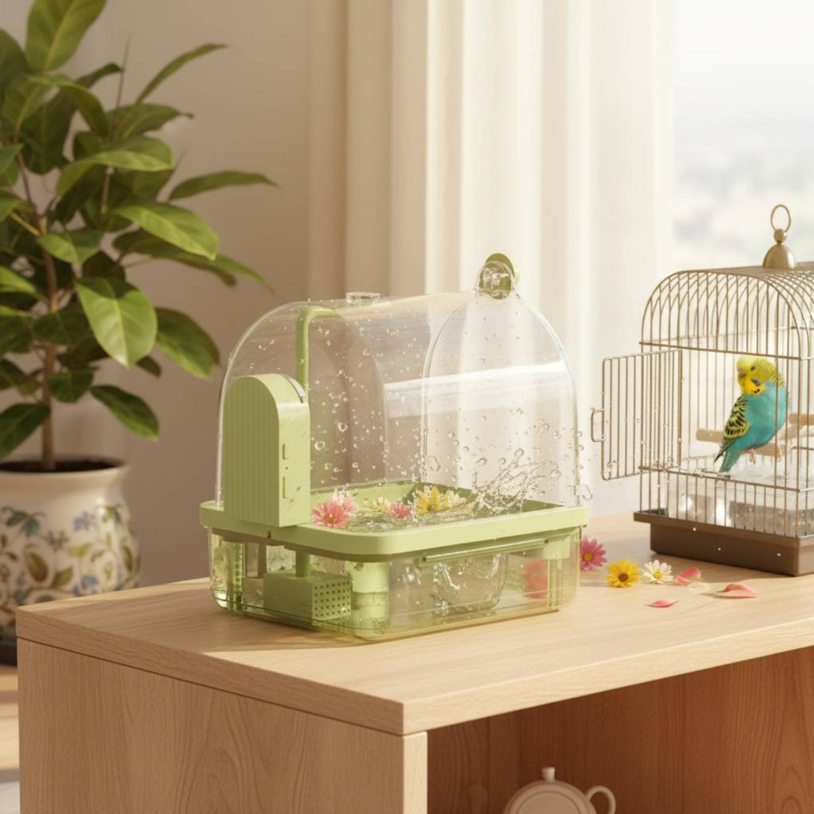 Automatic Bird Bath Wireless S - đánh giá và giá Pet Supplies Us