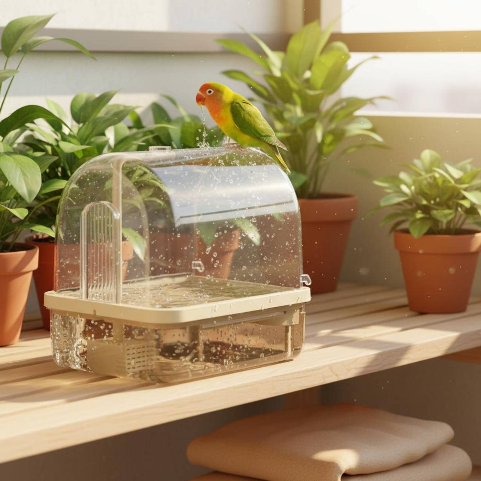 Automatic Bird Bath Wireless S - đánh giá và giá Pet Supplies Us