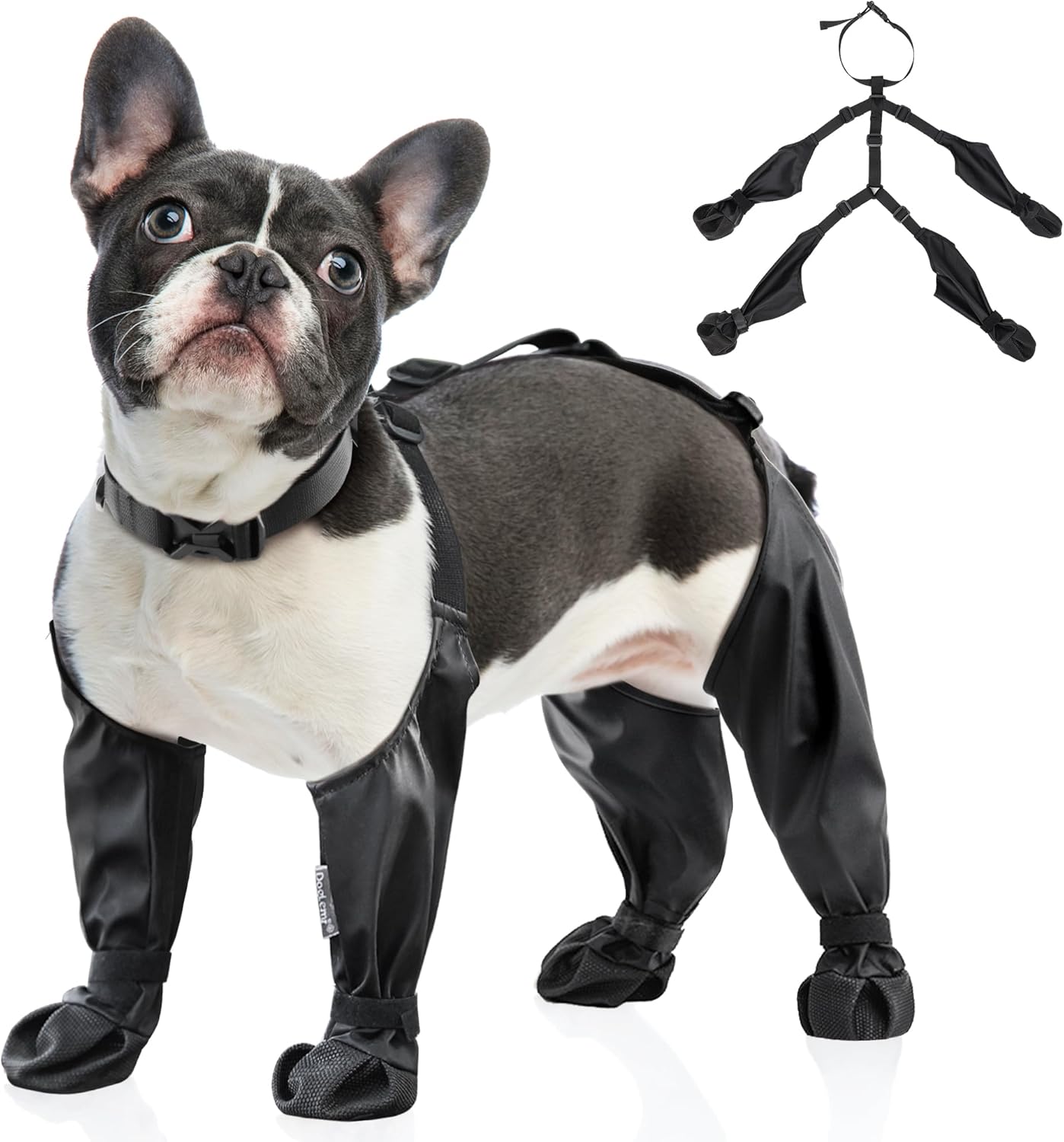 Dog Suspender Boots Waterproof - đánh giá và giá Dog Booties Paw Protector