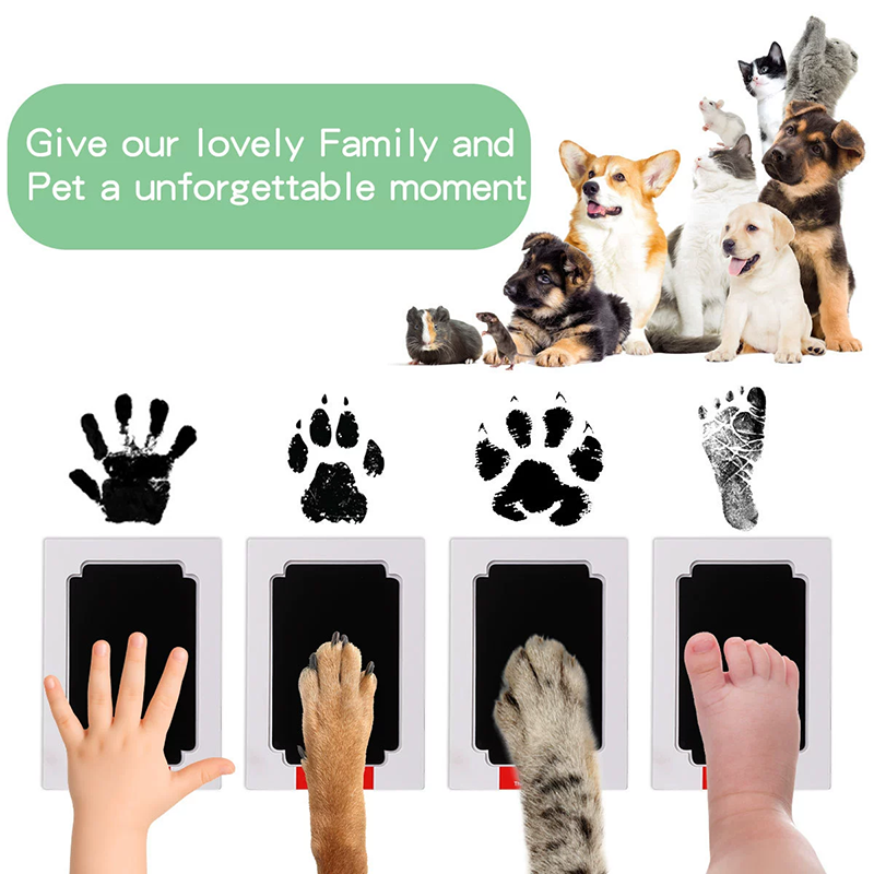 Non Toxic Baby Hand Footprint  - đánh giá và giá Dog Paw Cleaner