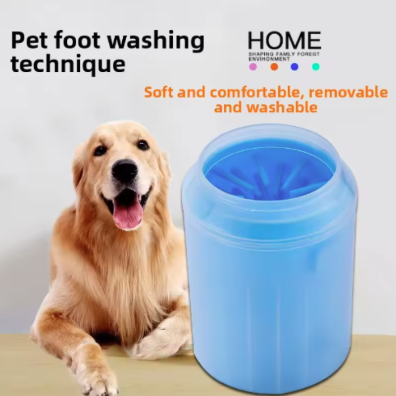 Dog Paw Cleaner Cup Soft Silic - đánh giá và giá Dog Paw Cleaner