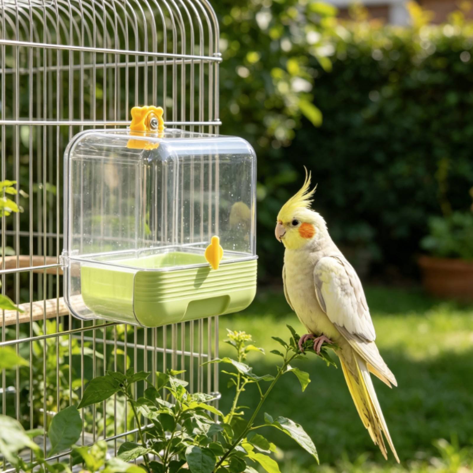 Parrot Bathing Tub Multi Funct - đánh giá và giá Pet Supplies Us