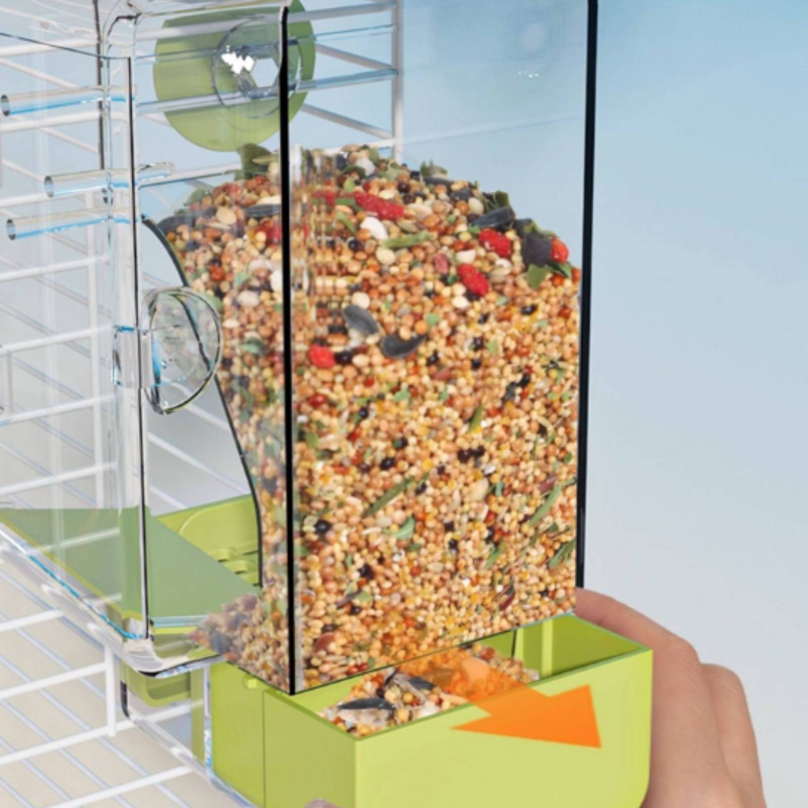 Seed Separating Feeder Splash- - đánh giá và giá Pet Supplies Us