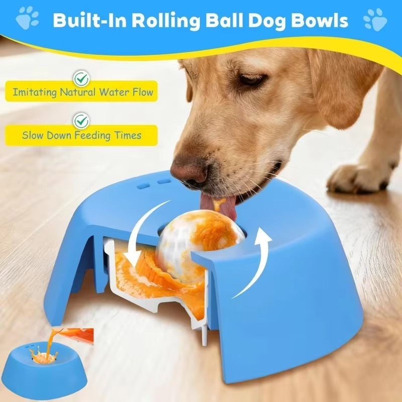 1pc Dog Lick Bowl Slow Feeder  - đánh giá và giá Pet Supplies Plus