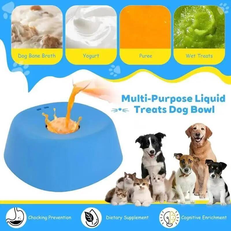 1pc Dog Lick Bowl Slow Feeder  - đánh giá và giá Pet Supplies Plus